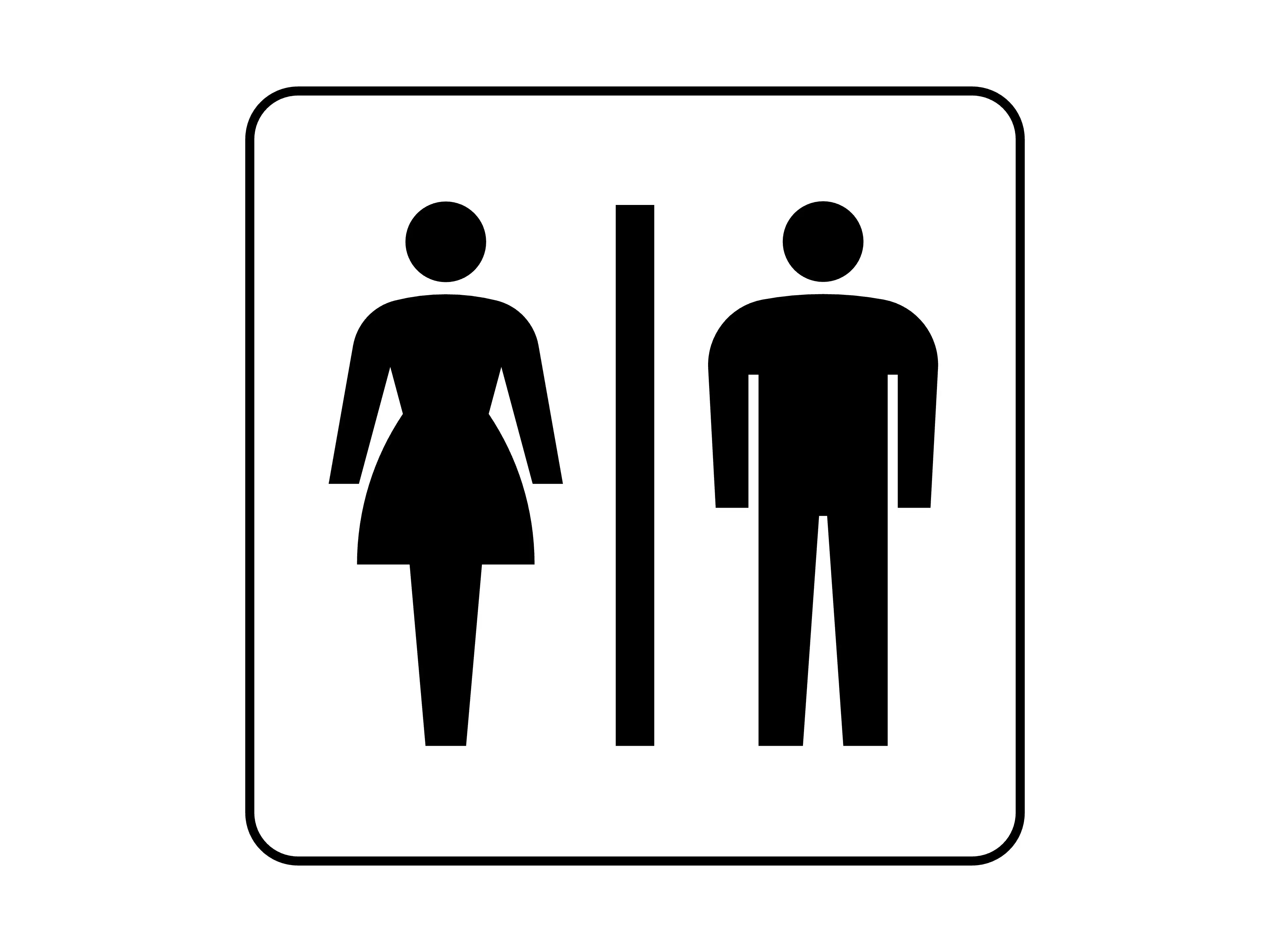 男女トイレのサムネイル