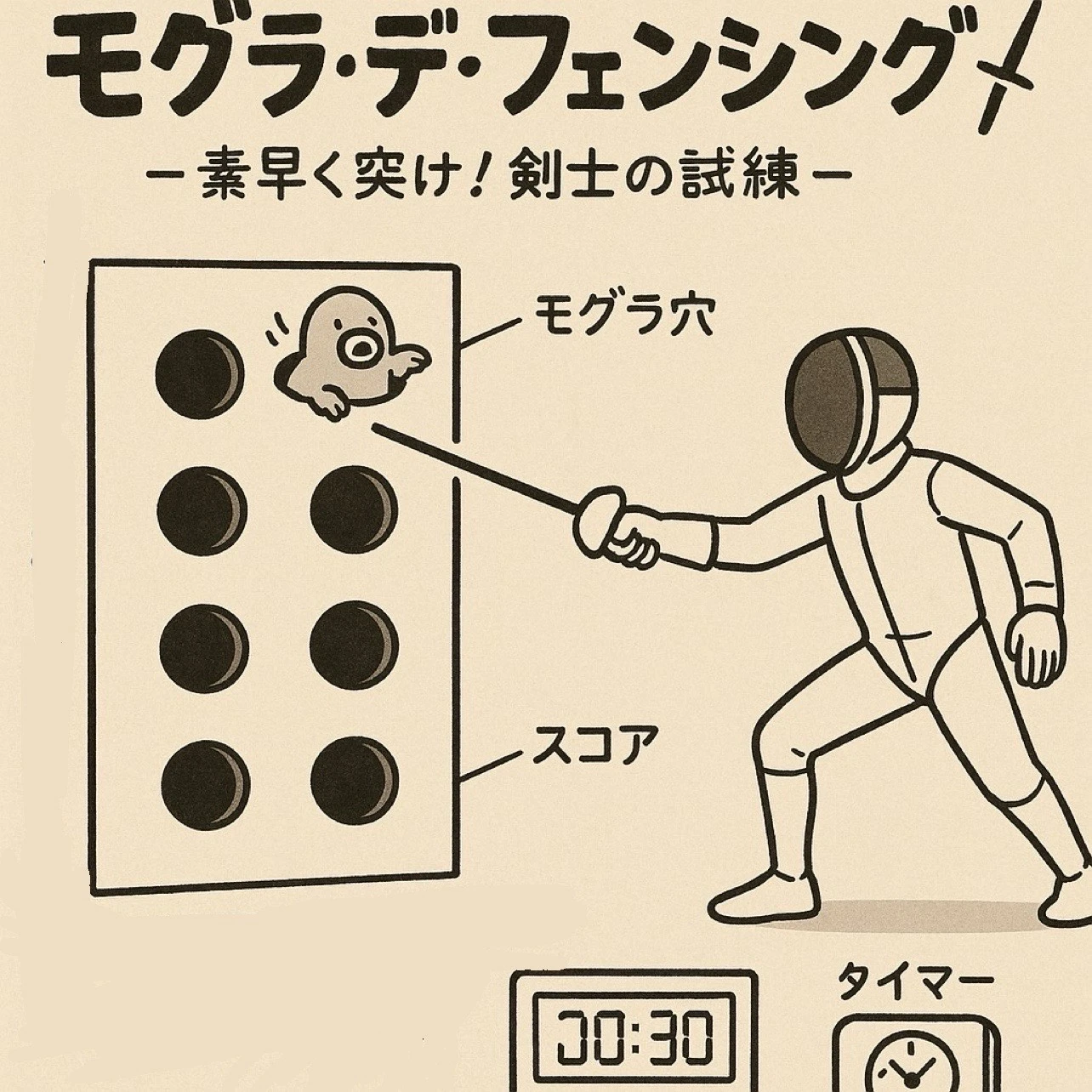 モグラ・デ・フェンシングのサムネイル